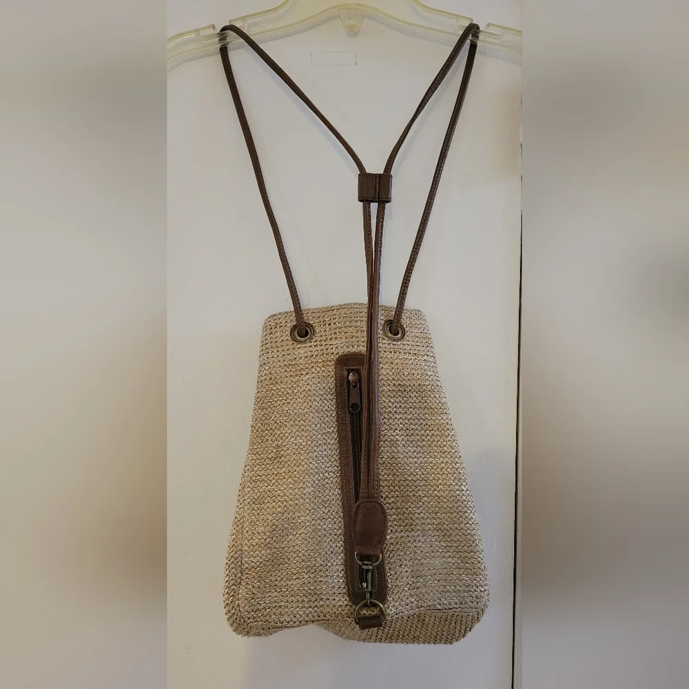 Strada Beige and Brown Women's Backpack - Picture 2 of 11